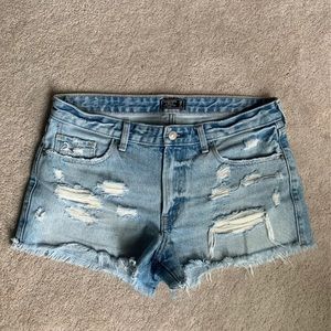 Abercrombie low rise shorts
